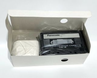 Vintage Panasonic Easa - Phone KX - T1451 Dual Cassette Answering Machine Japan Made 4
