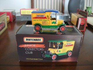 Matchbox Model Of Yesteryear Very Rare Issue 1 Junior Collectors Club Blue Roof