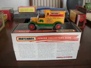 Matchbox Model Of Yesteryear Very Rare Issue 1 Junior Collectors Club Blue Roof 2