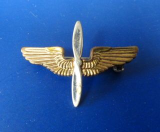 Army Air Forces Aviation Cadet Overseas Cap Badge