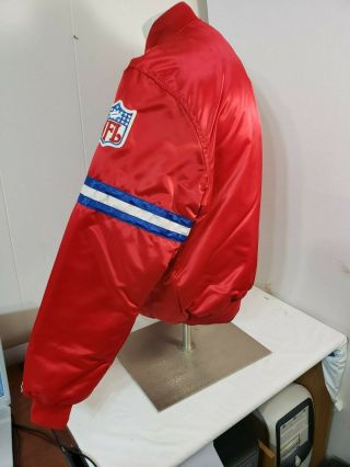 Vintage York Giants Starter Jacket Men ' s XL Satin Red NFL 2