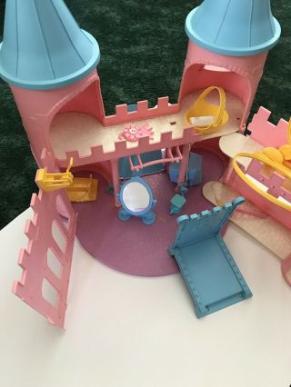 Vintage Hasbro 1985 My Little Pony Dream Castle With Pictured Accessories