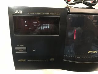 Vintage JVC XL - MC222BK 200 Disc CD Player/Changer - Very,  Remote 2