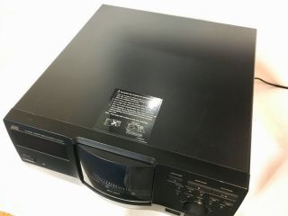 Vintage JVC XL - MC222BK 200 Disc CD Player/Changer - Very,  Remote 5