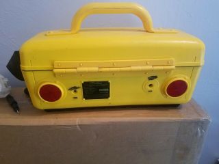 Vintage Jeep Boombox CD AM/FM Radio Cassette Player Portable, 3