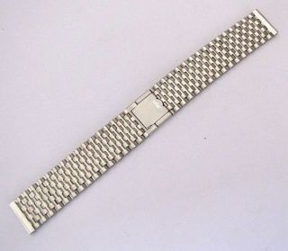 Nsa Novavit Vintage Bracelet 18mm,  With Clasp,  Nos Swiss Made
