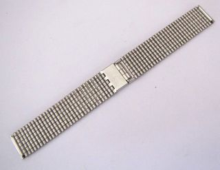 NSA Novavit Vintage Bracelet 18mm,  with Clasp,  NOS swiss made 2
