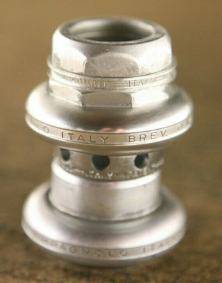 Vintage Campagnolo Record 1 " Inch Bsc / Bsa / British Threaded Headset