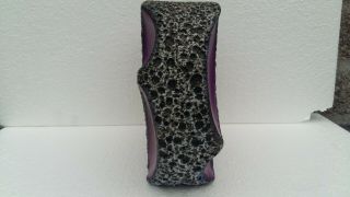 Roth Keramik Vintage German Space Age Modernist Fat Lava purple 310 vase 8