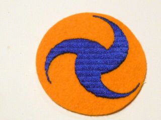 A Pre Ww 2 U S Army Hq Air Force Old Type Embroidered Felt Patch