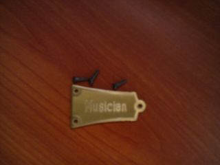 Ibanez Musician Mc Truss Rod Cover/name Plate Vtg Og Bass