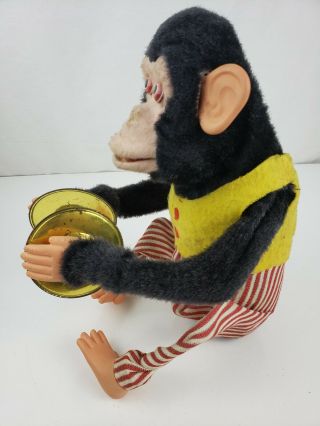 Vintage Battery Operated Musical Jolly Chimp Monkey - - 4