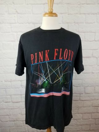 Vintage Pink Floyd A Momentary Lapse Of Reason 1987 Tour Shirt - Size Xl 80 