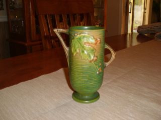 Vintage Roseville Pottery 1948 Green Bushberry 6 " Vase