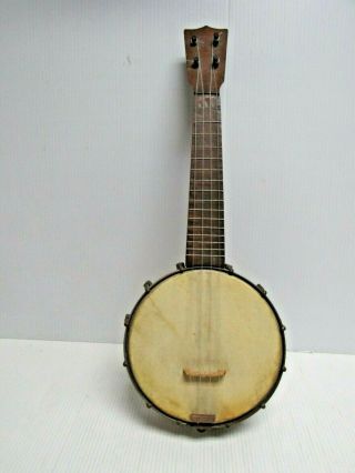 Vintage 1930s Banjo Ukulele Banjolele Uke 4 - String