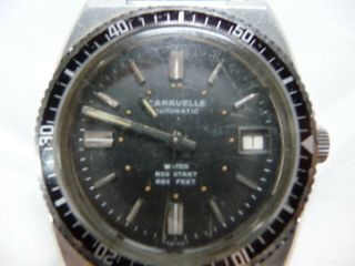 Vintage Caravelle Watch,  Automatic,  666 Feet