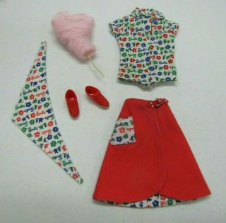 Vintage Barbie Doll Fun At The Fair 1624 Cute Outfit 1965 Cotton Candy Unknown