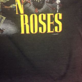 Vintage Guns N Roses Banned Concert Tee Rare 4