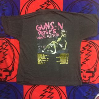 Vintage Guns N Roses Banned Concert Tee Rare 5