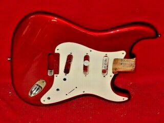 Fender 2011 Candy Apple Red American Vintage 57 Hot Rod Stratocaster Body