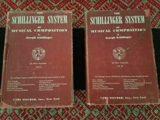 The Schillinger System Of Musical Composition 2 Volume Set Vintage Music Books