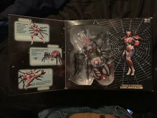 Arcee Black Widow Spider Botcon 2001 Exclusive Rare Transformers Hasbro Autobot 3