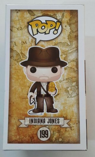 Funko POP Indiana Jones 199 SDCC 2016 Exclusive rare 5