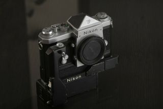 Nikon F With Non Metered Prism F36 Motordrive (rare)