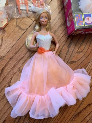 1984 Barbie Peaches ' n Cream Vintage Star 80 ' s Mattel,  BoX/Acc’s 6