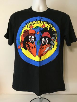 Vintage The Black Crowes 1992 High As Moon Band Tour T - Shirt,  Single - Stitch L/g