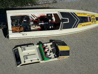 Kyosho jet stream 800 remote control RC racing race speed boat VINTAGE TOY HOBBY 3
