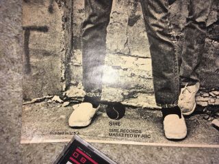 Vintage 1976 Ramones Promotional Poster Sire Records Sex Pistols Clash 7
