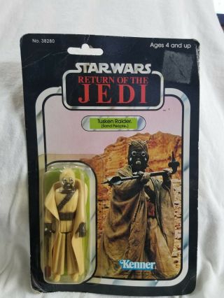 Vintage Kenner 1983 Star Wars Return Of The Jedi Tusken Raider (sand People)