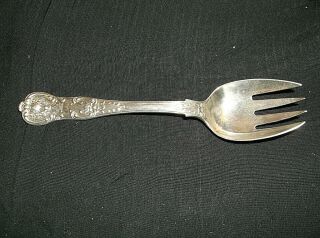London 1836 Solid Silver Runcible Spoon Or Spork
