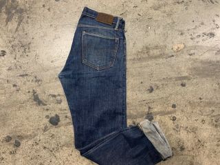 Rrl Ralph Lauren Mens 32 X 34 Redline Jeans Rinse 90s Vtg Rare Selvedge Denim