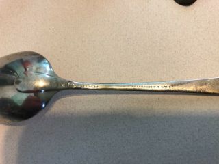 7 Sterling silver Tespoons G.  W.  Fairchild & Sons 3
