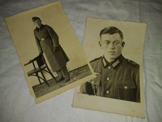 Wwii German Army Soldiers Post Cards Photographs