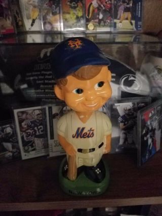 1983 York Mets Vintage Bobble Head Figure Vintage Rare
