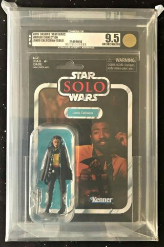 2019 Star Wars Vintage Collect Vc139 Lando Calrissian (solo) Afa U9.  5