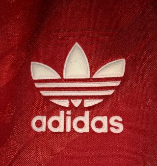 MANCHESTER UNITED FOOTBALL SHIRT SMALL 1986 ADIDAS HOME RARE VINTAGE 5