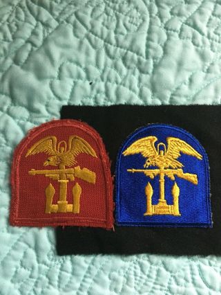 Wwii Amphibious Patches Set Of 2