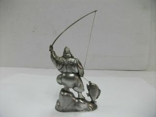 A god of Ebisu (mythology) of the pure silver.  One of Japanese Seven Lucky Gods. 3