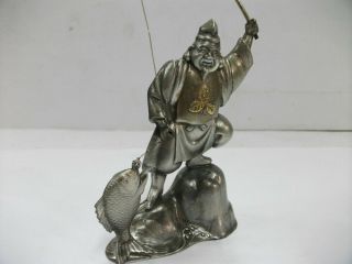 A god of Ebisu (mythology) of the pure silver.  One of Japanese Seven Lucky Gods. 8