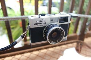 Vintage Olympus 35 Rc Rangefinder 35mm Film Camera 42mm F/2.  8 Lens Japan