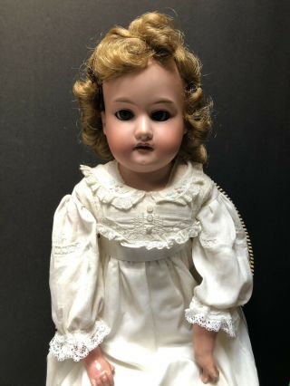 24 " Armand Marseille Exceptional Antique German Bisque Head Doll All