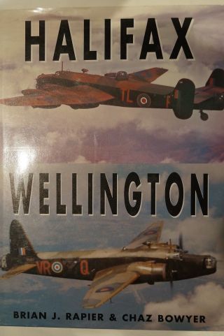 Ww2 British Canadian Raf Rcaf Halifax & Wellington Reference Book