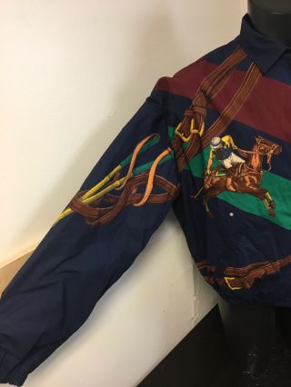 Vintage Ralph Lauren Polo Equestrian Jacket Sz Large 90’s RARE 2