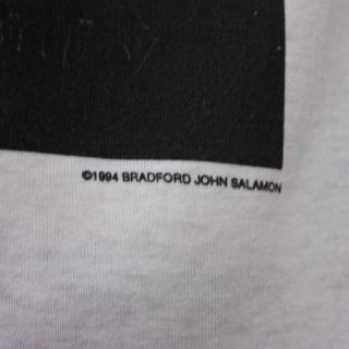 VTG L Jerry Garcia T Shirt Bradford John Salamon Galleries T Shirt Grateful Dead 4