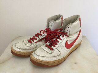 Vintage Nike 1980’s High Top Basketball Shoes Us Corporation Jordan Dunk
