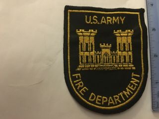 Us Army Fire Department Germany (vintage)